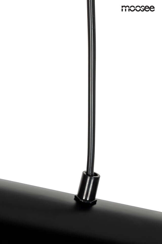 Závesná lampa Conteo čierna