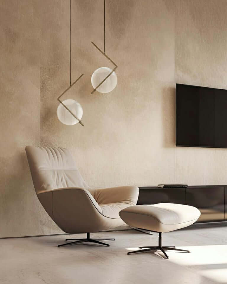 Závesná lampa Echo zlatá