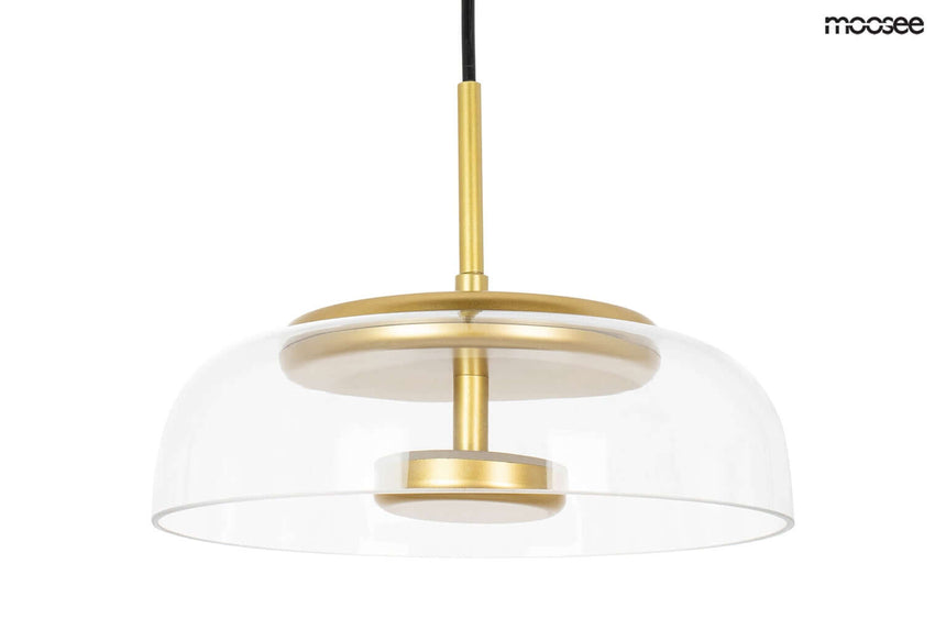 26. Závesná lampa Eden zlatá