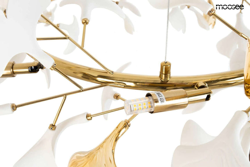 Závesná lampa Flora 100 zlatá