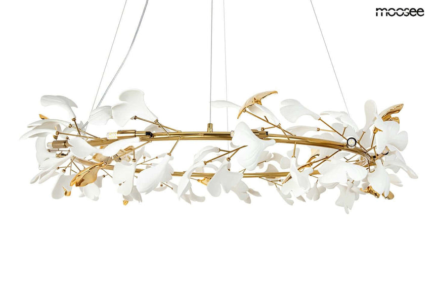 Závesná lampa Flora 120 zlatá