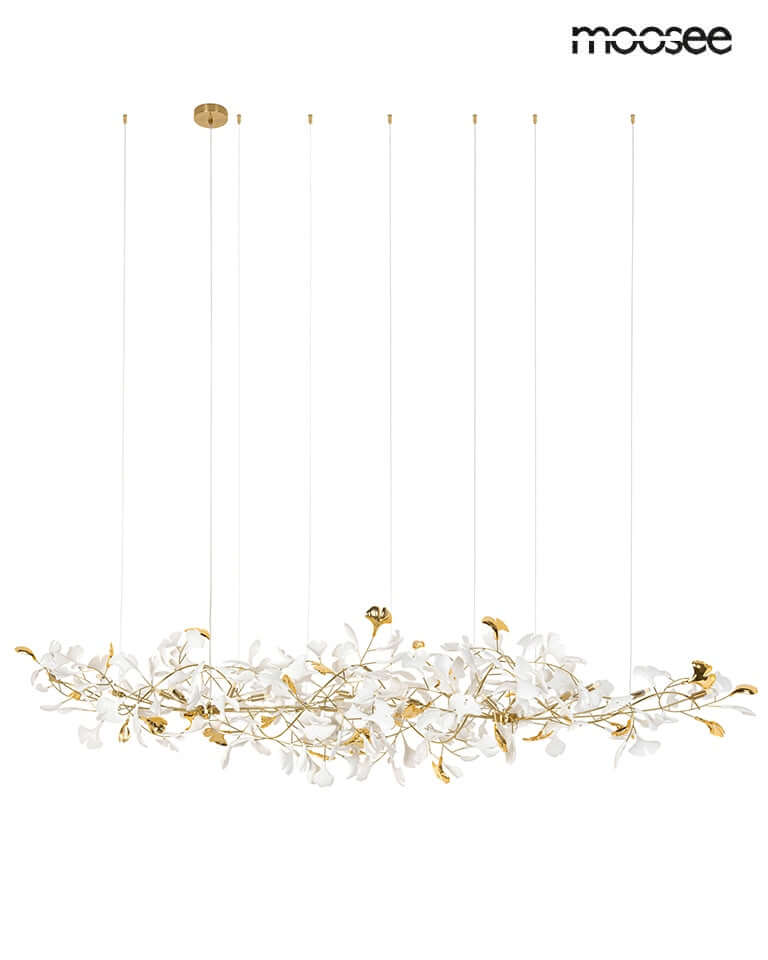 Závesná lampa Flora 250 Pp zlatá