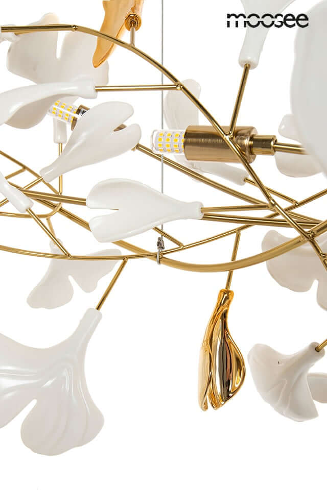 Závesná lampa Flora 250 Pp zlatá