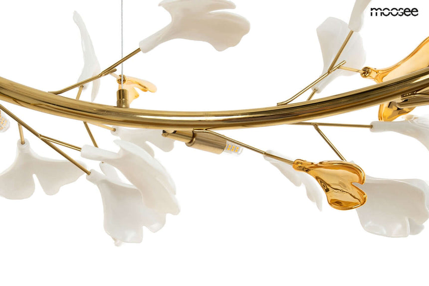 Závesná lampa Flora 80 Pp zlatá