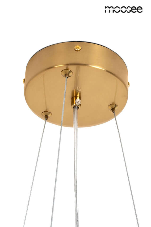 Závesná lampa Flora 80 zlatá