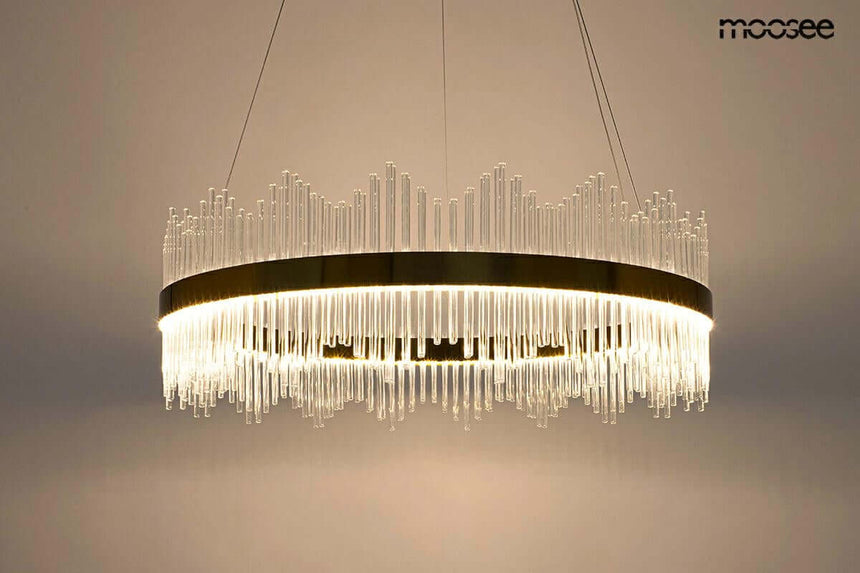 Závesná lampa Florens 80 zlatá