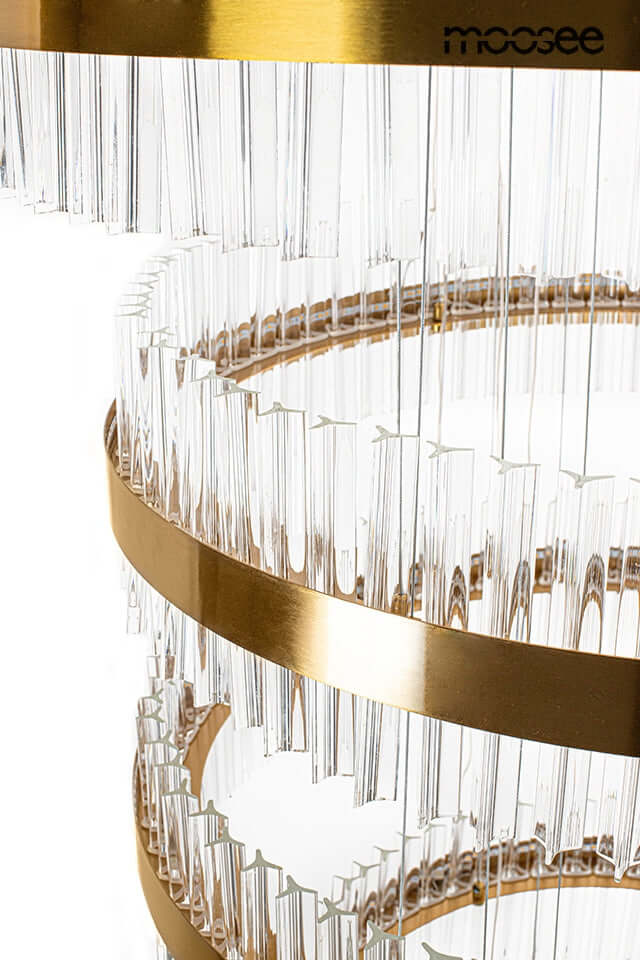 Závesná lampa Ghia 5 zlatá