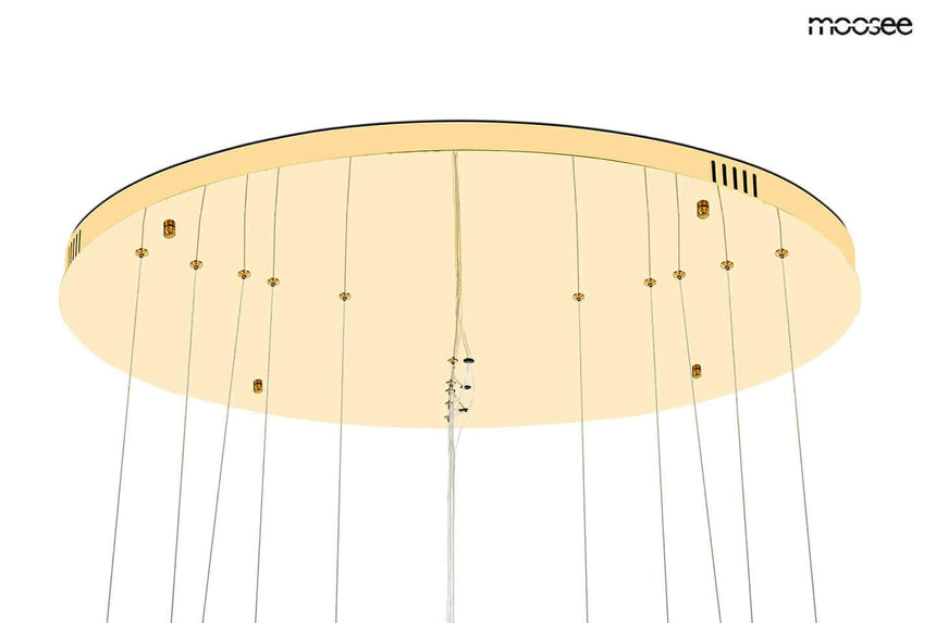 Závesná lampa Ghia 5 zlatá