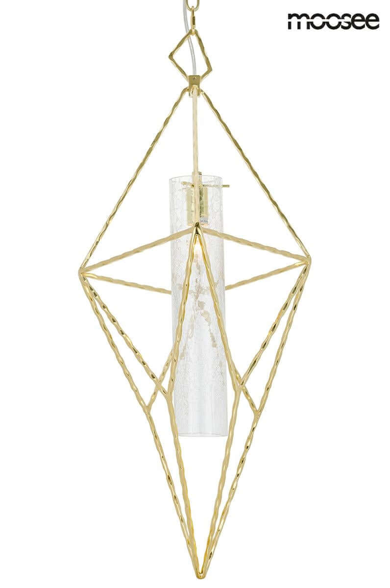 Závesná lampa Havana M – zlatá