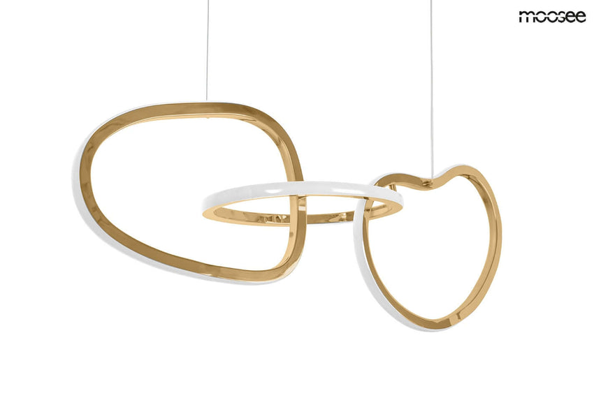 Závesná lampa Jazz 3 zlatá