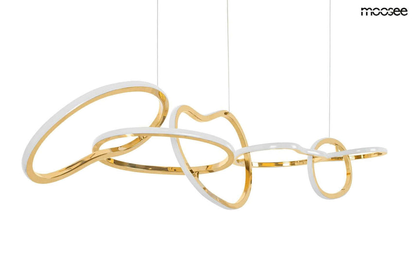 Závesná lampa Jazz 6 zlatá