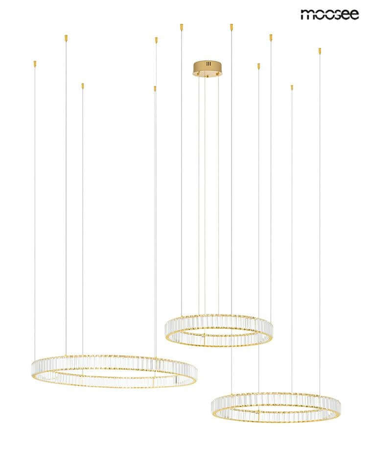 Závesná lampa Liberty 3A zlatá