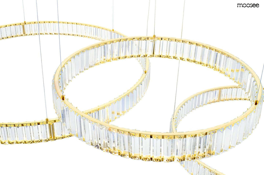 Závesná lampa Liberty 3B zlatá