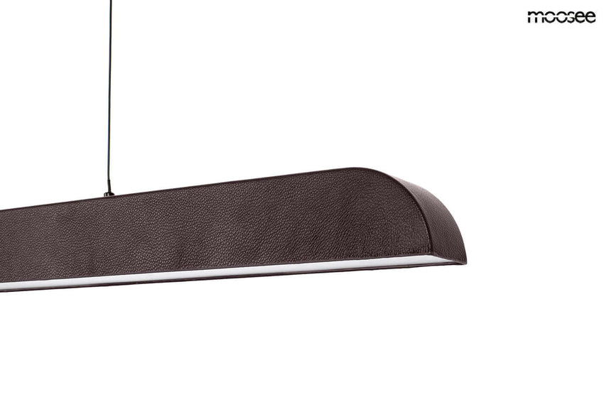 Závesná lampa Linea hnedá