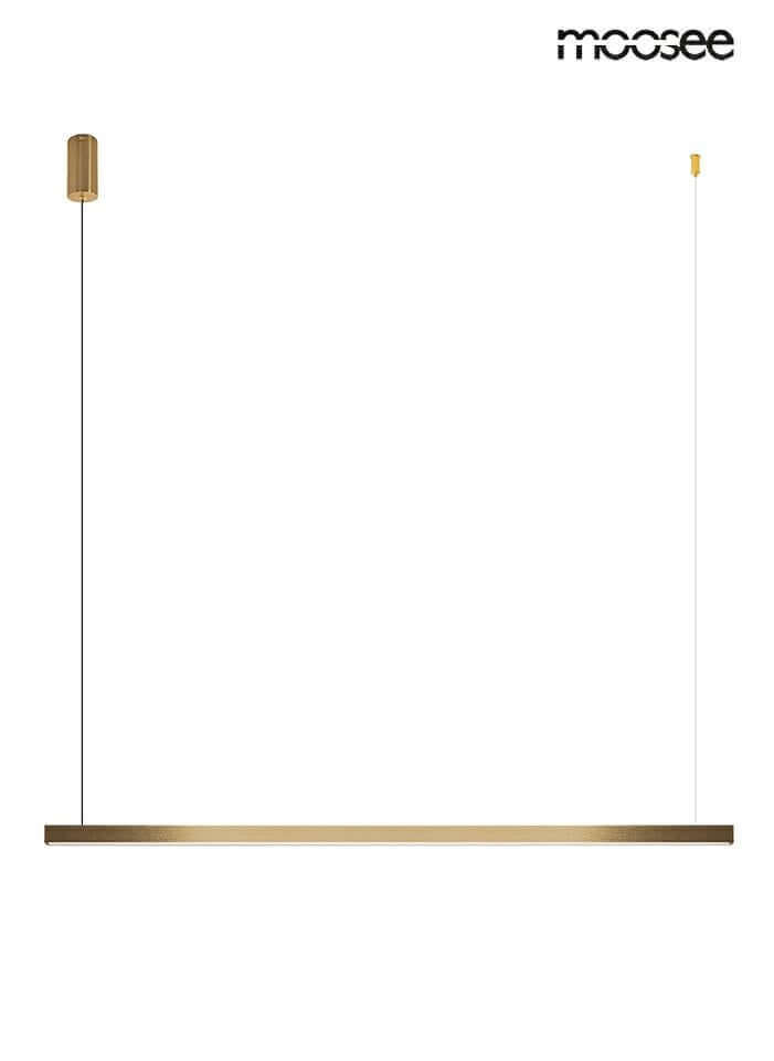 51. Závesná lampa Linus 100 zlatá