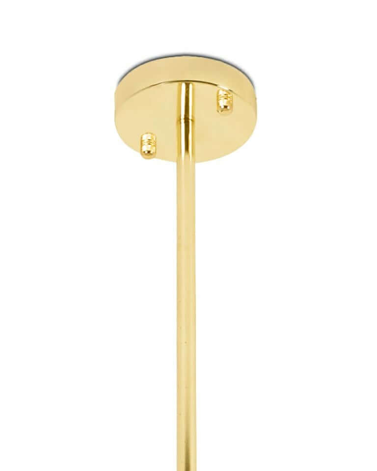 Závesná lampa Neri zlatá