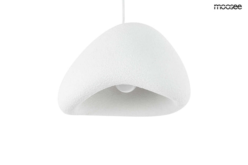 Závesná lampa Nest 30 biela