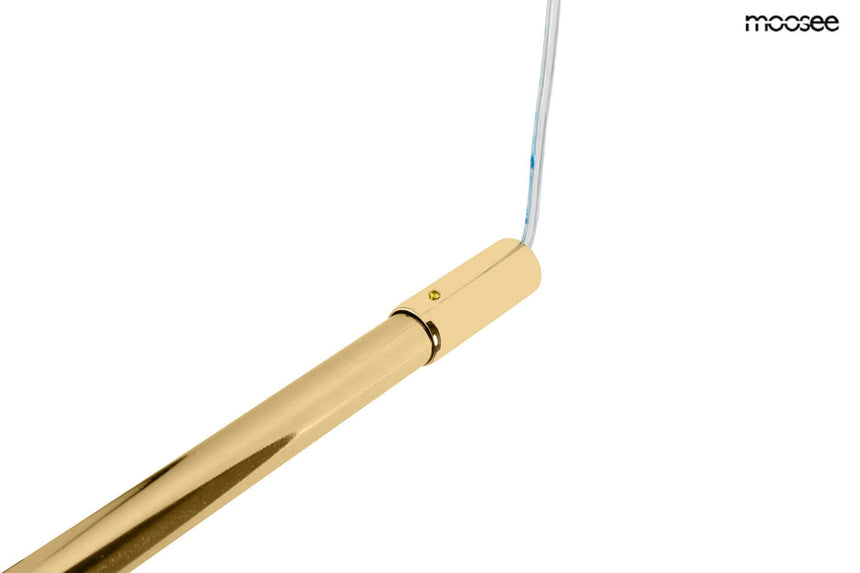 Závesná lampa Ombre Nivel 100 zlatá