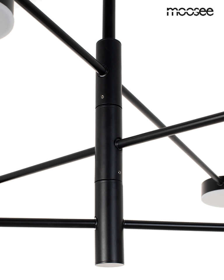 Závesná lampa Piazetta čierna