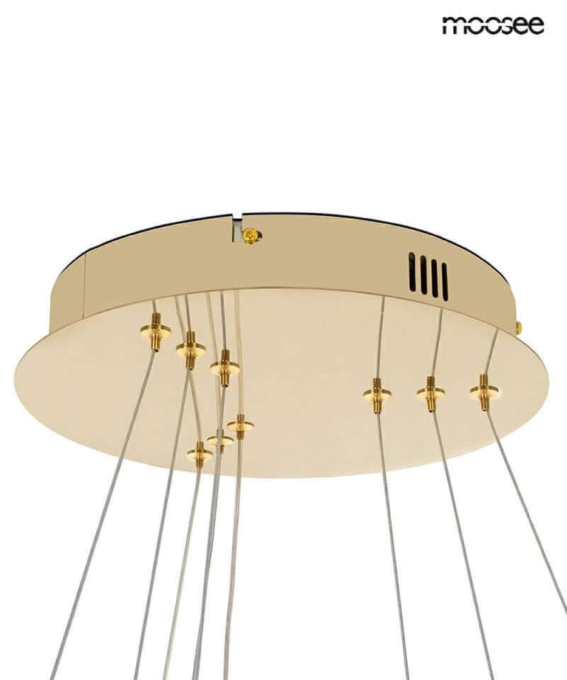 Závesná lampa Ring Slim S zlatá