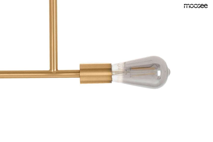 Závesná lampa Riva 2 zlatá