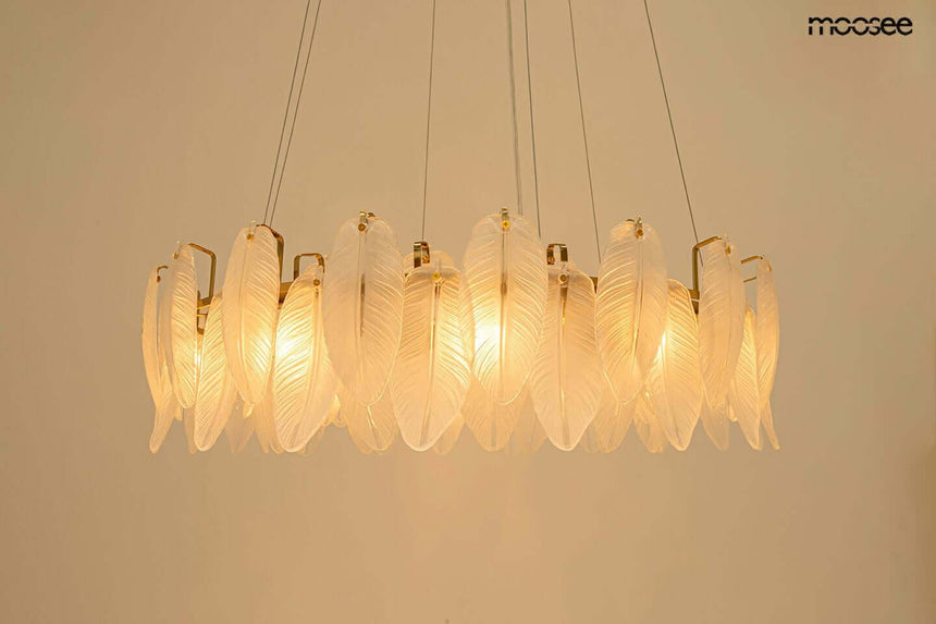 Závesná lampa Roch 80 zlatá