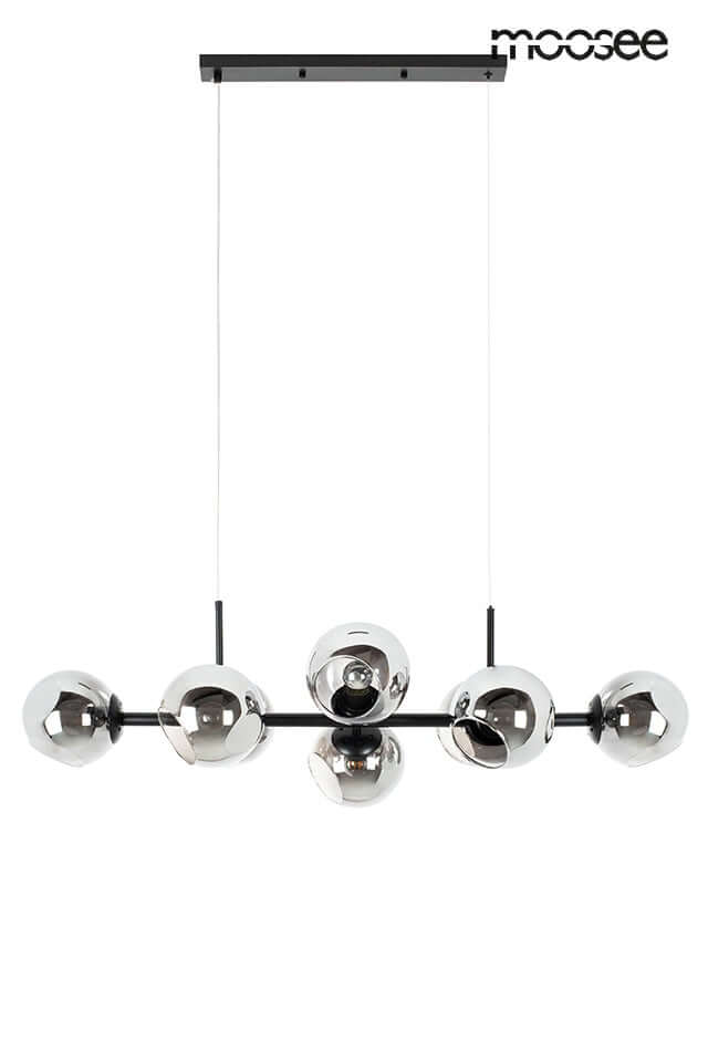 22. Závesná lampa Romeo Black, čierna