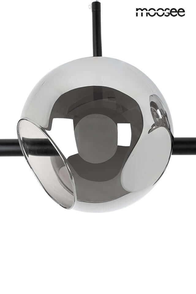 22. Závesná lampa Romeo Black, čierna