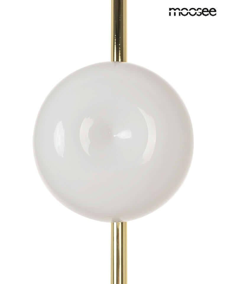 Závesná lampa Rugia zlatá