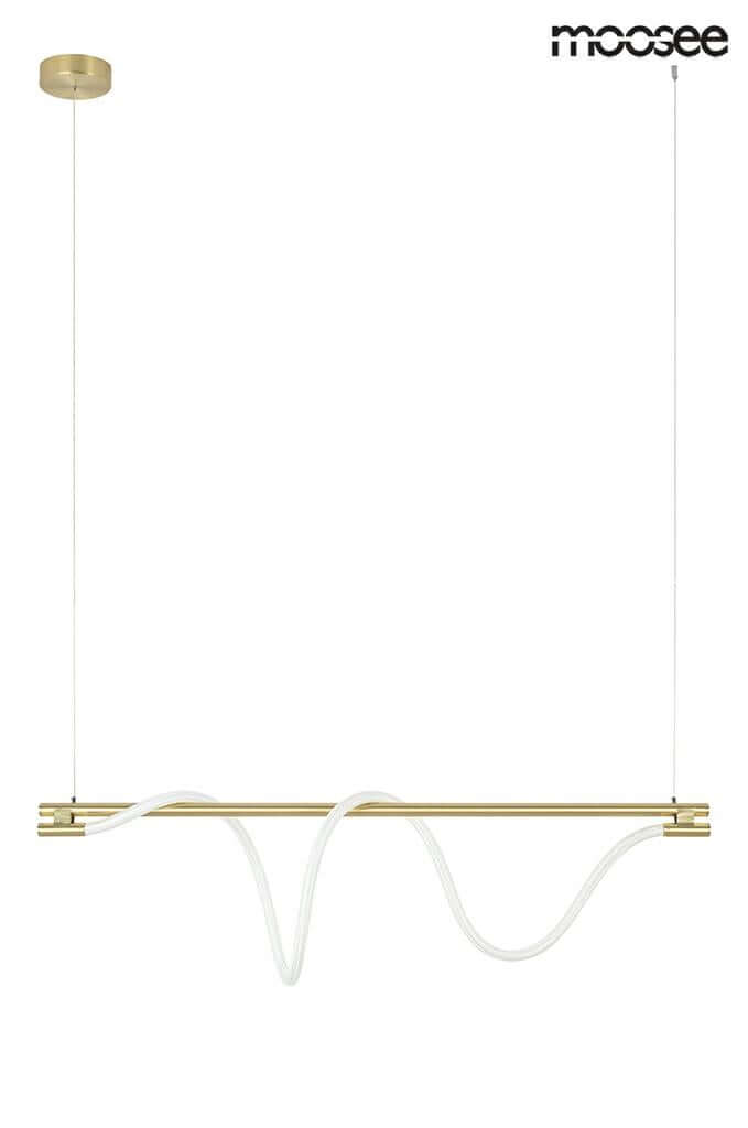 45. Závesná lampa Serpiente 120 zlatá