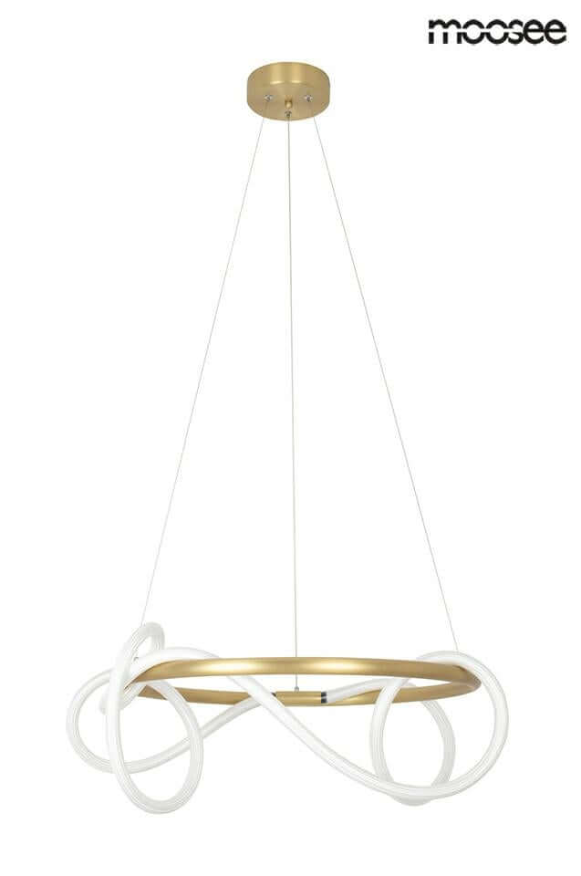 77. Závesná lampa Serpiente 60 zlatá