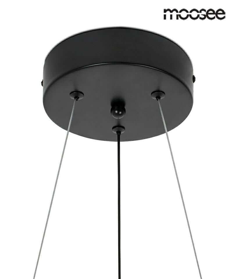 Závesné svietidlo Serpiente 60 čierne