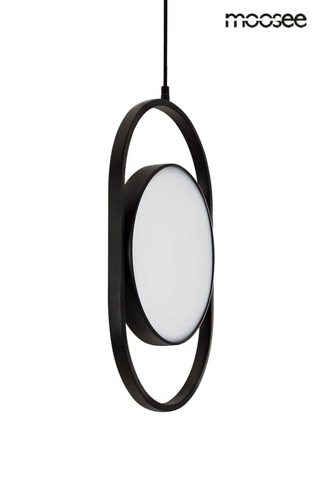 Závesná lampa Spinner 26 čierna