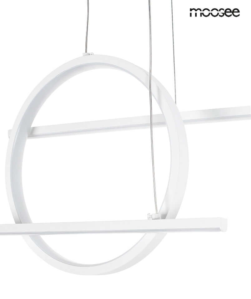 Závesná lampa s hviezdičkami biela