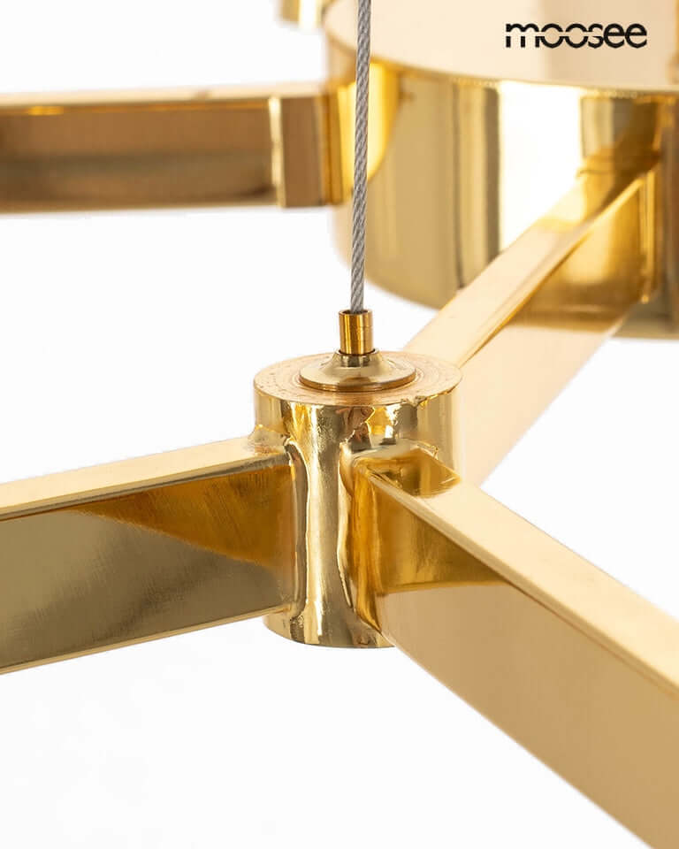 Závesná lampa Tubs 18 zlatá