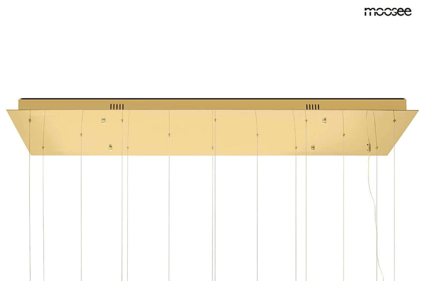 Závesná lampa Tulippe 14 Line zlatá