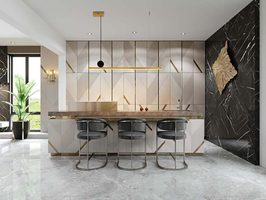 Závesná lampa Wand 80 zlatá