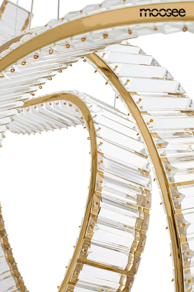 Závesná lampa Wave 120 zlatá