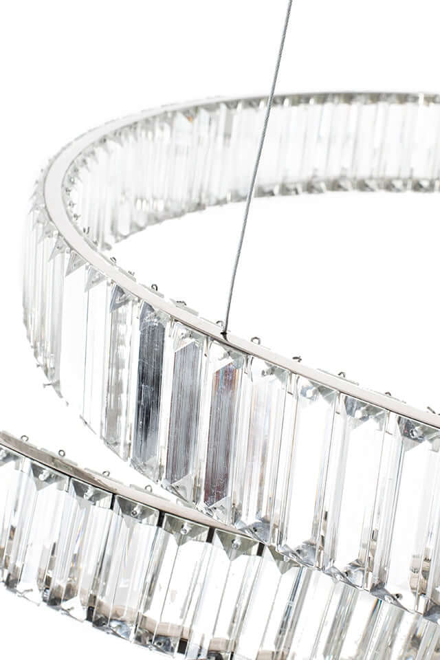 Závesná lampa Wave 160A chróm