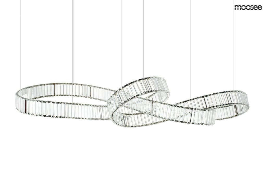 Závesná lampa Wave 160B chróm