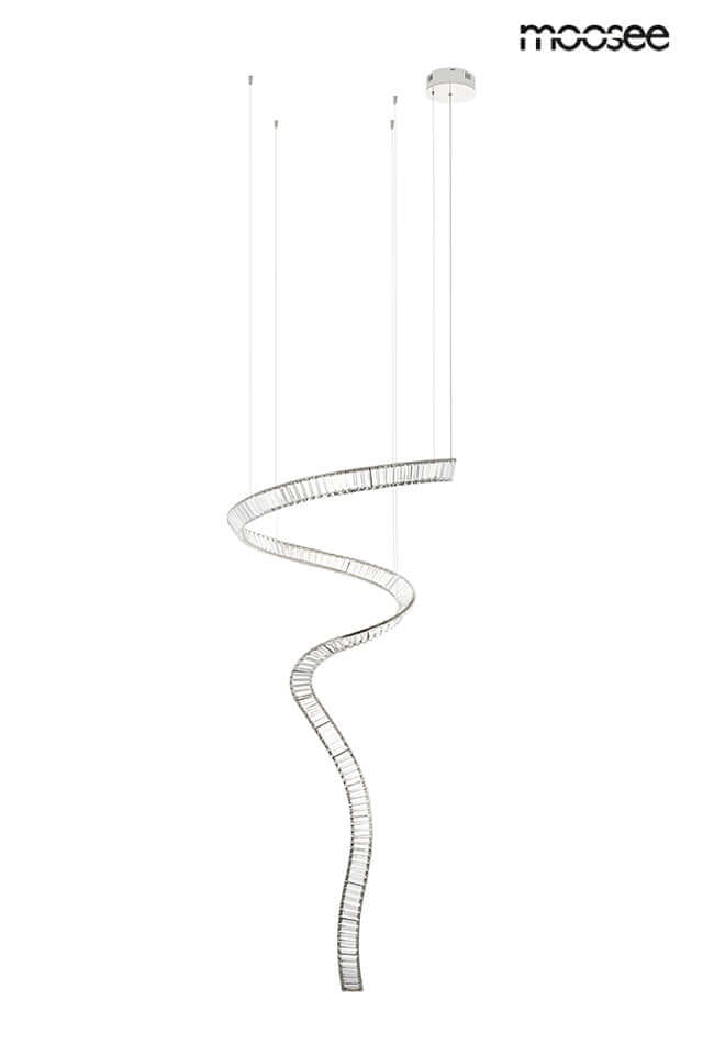 Závesná lampa Wave Cordon 1A chróm