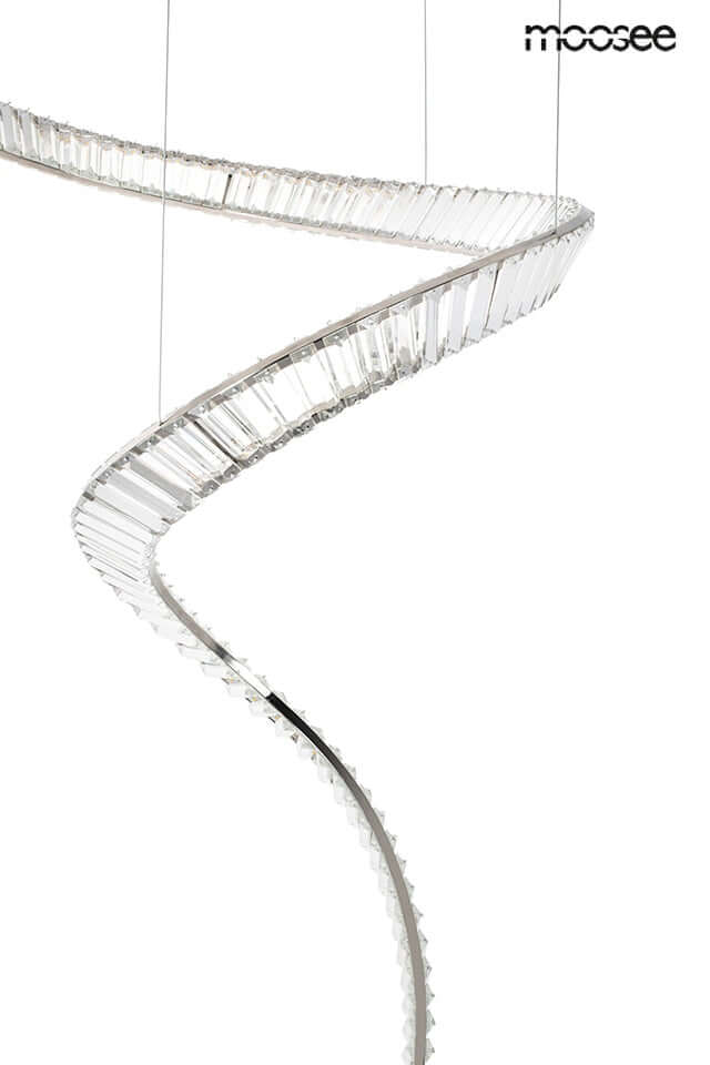 Závesná lampa Wave Cordon 1A chróm