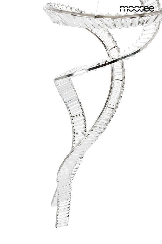 Závesná lampa Wave Cordon 2B chróm