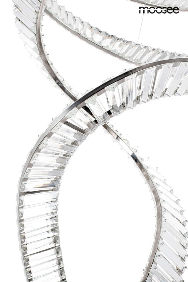 Závesná lampa Wave Cordon 2B chróm