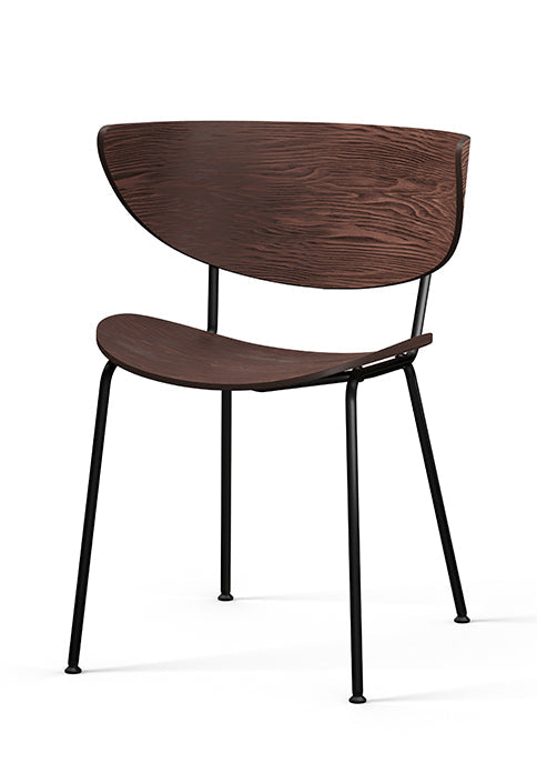 Drevená reštauračná stolička Lun AM-2501