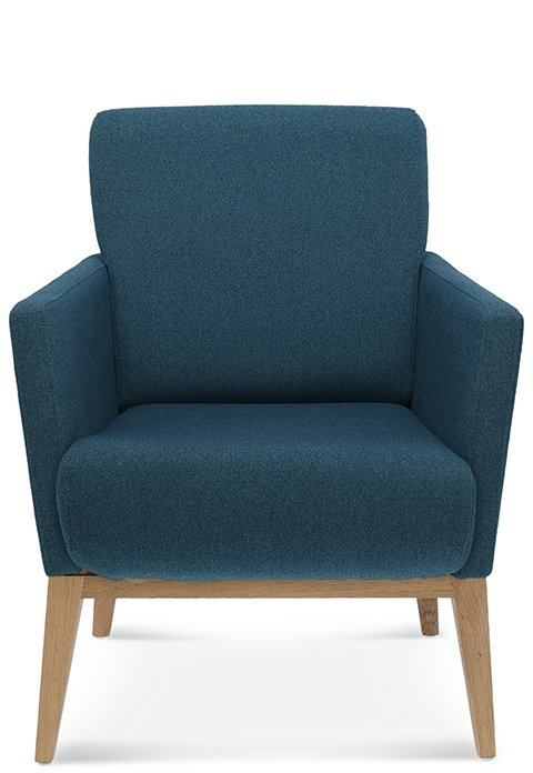 Fameg Montana B-1430 kárpitozott klubfotel art deco formában