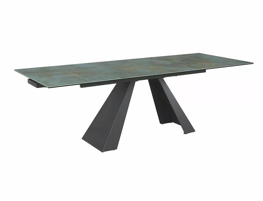 Keramický jedálenský stôl Salvadore Ossido Verde
