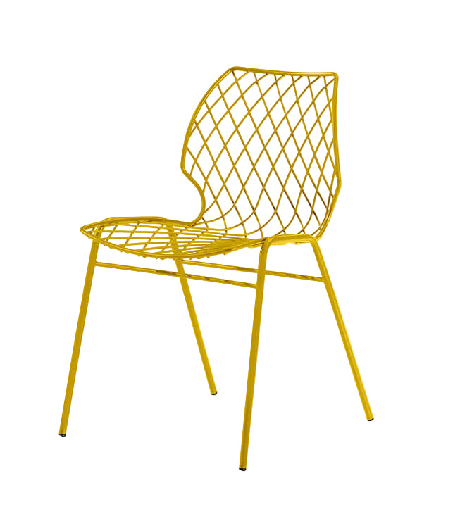 Uni.one design acélszék kültérre