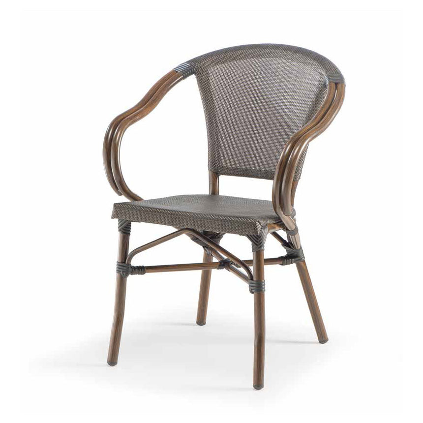 Grattoni záhradná stolička 950 hnedá