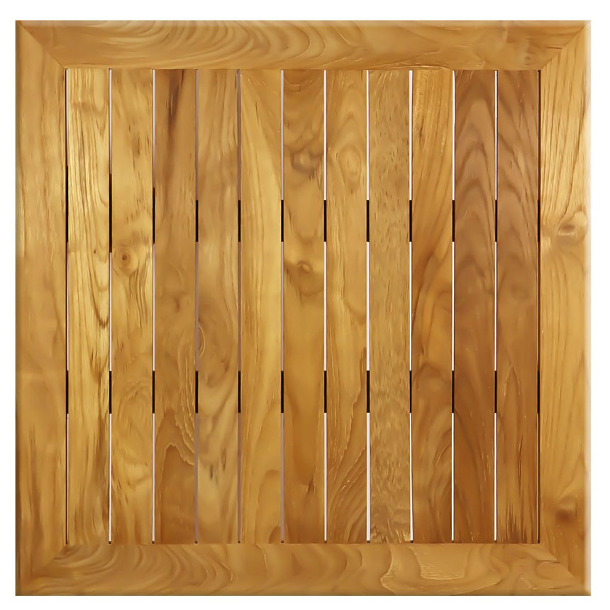 Stolová doska z masívneho teakového dreva